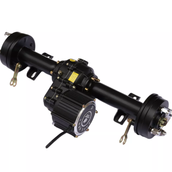 48v 1000w Brushless Differential Motor Rear Axle Assembly Ev Rear Axle Conversion Kit For Car